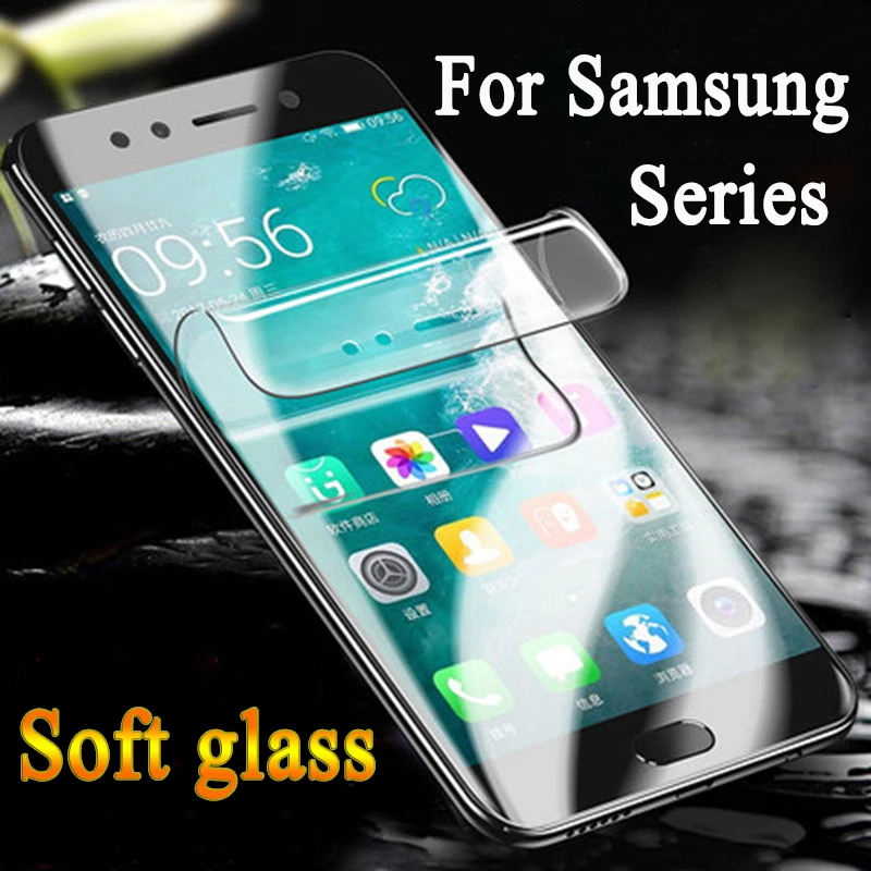 

For samsung s9 plus screen protecter s8 protection s6 s7 s8 s9 edge plus glass sansung s 6 7 8 9 s tup protector soft glas film