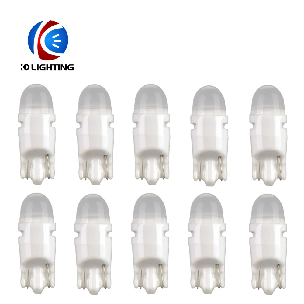 KD 100 шт. новая керамика яркая T10 2835 2SMD Светодиодная лампа интерьерная зазор свет