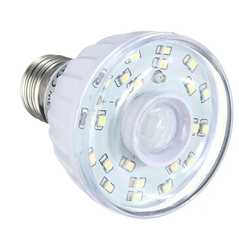 

Smuxi E27 LED Bulb LED Lamp 2W 220V-240V ACLampada PIR Auto Motion Sensor Detector Home Bulb