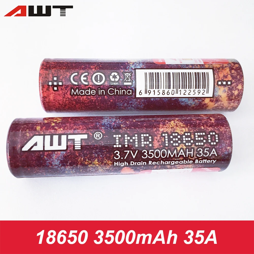 Awt аккумуляторы 18650