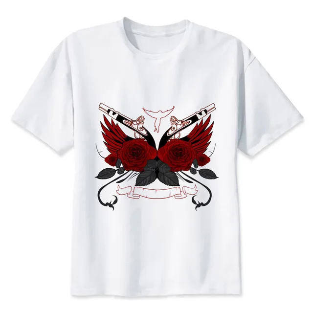 comme des garçons t shirt homme rose