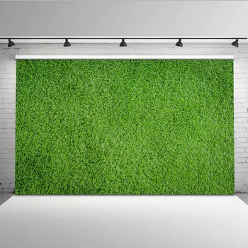 

Mehofoto Playground Background for Photography Green Grass Photo Backdrop for Photographers Studio Grass Backdrop MW-131