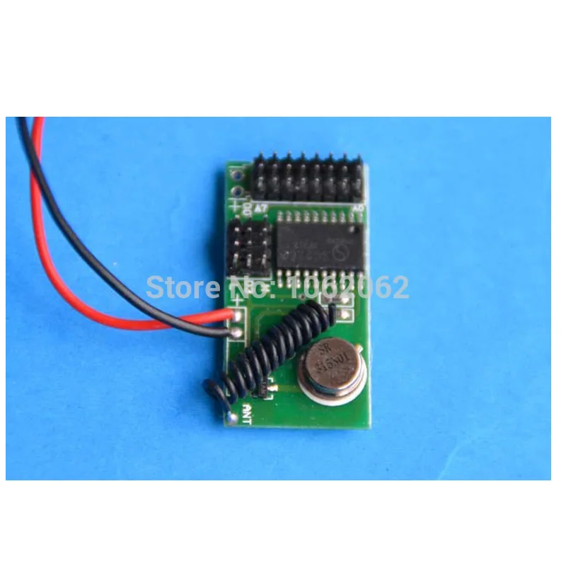 Модуль беспроводного передатчика PCB с резонатором для DC9V 12V|module|module pcbmodule dc |