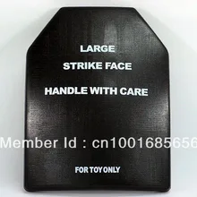 Черная солдатская пустышка SAPI, бронежилет, Большая пластина 267 мм 343 мм