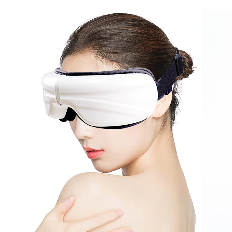 

Vibration Eye Massager Eyes Care Device Wrinkle Fatigue Relieve Heat Therapy Air Compression Massage Glasses Strap Adjustable