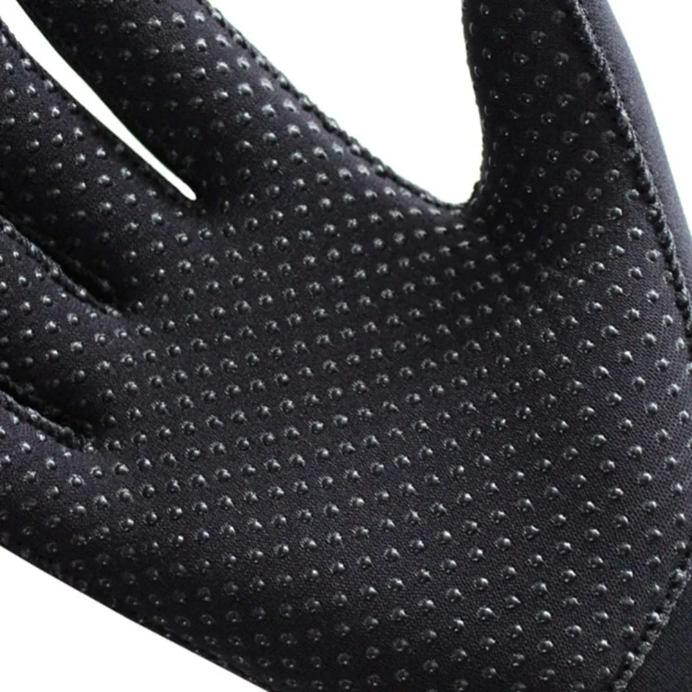 Перчатки для дайвинга неопрен, гидрокостюмы перчатки с пятью пальцами, 3 мм противоскользящие гибкие термоматериалы для подводного плавания и серфинга Sai