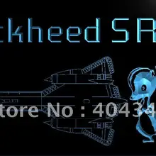 LG211-Lockheed SR-71 светодиодный неоновый знак