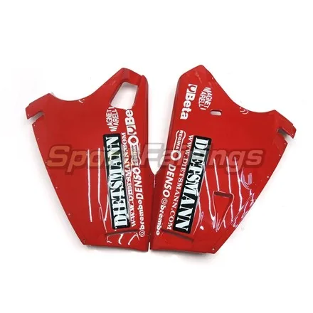 Выполните красный, белый 2 Обтекатели для Ducati 996 748 916 998 96 97 98 99 00 01 02 monoposto abs инъекций мотоцикл обтекатель комплект