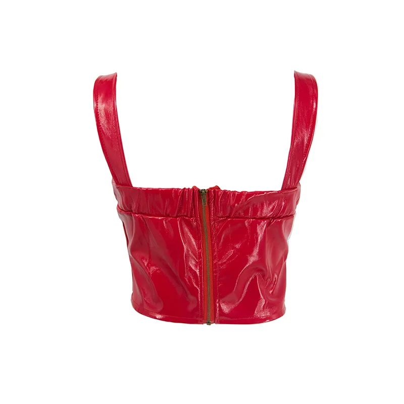 PU 2018 women crop top