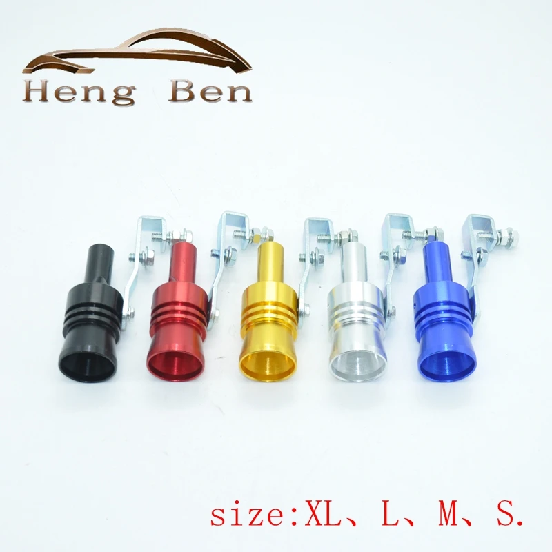 

Universal Car BOV Escape Pipe Turbo Sound Whistle Simulator Sound Pipe Exhaust Muffler Pipe Size S,M,L,XL
