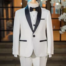 

Big Boys Jacket Suit for Prom Daily Casual Single Breasted Boy's Suit for Wedding