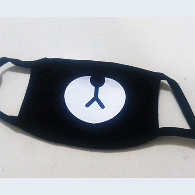 

1 Pc Black Health Cycling Anti-Dust Mouth Face Mask Respirator Unisex Fashion Kpop Mouth-Muffle Face cotton Mouth Mask