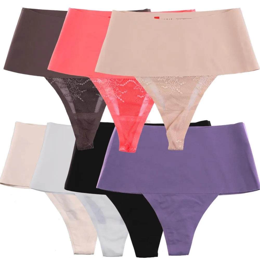 Buy Women High Waist Trainer Slimming Control G string