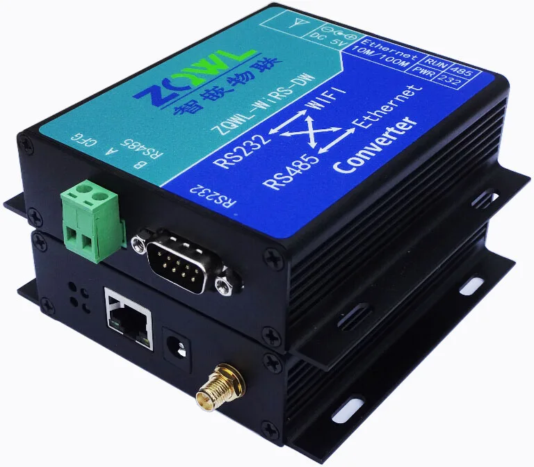 

WIFI Serial Port Server/2 Serial Port Transfer Network to Serial Port 485 232/Modbus TCP/RTU