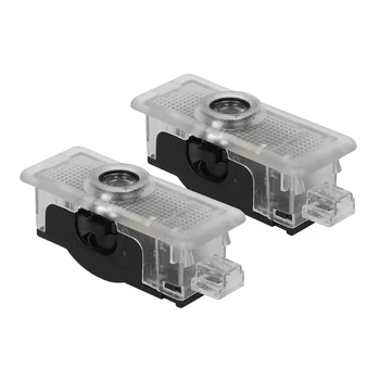 

2Pcs 3D Car Styling LED Door Light Logo Car Light Ghost Projector Lamp For Mercedes Benz C207 C218 A207 C117 CLA CLS E Class