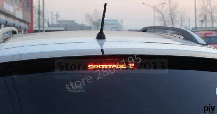 Автомобильный тормозной светильник углеродного волокна 3D Стикеры для Kia Sportage R для 2011 2012 2013