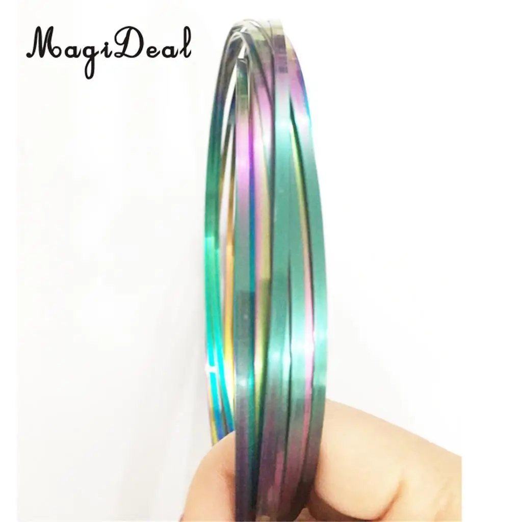 Amazing 3D Dynamic Science Gadget Flow Rings Magic Science Toy Juggle Dream Dance Party Spring Home for Kids Adults Magician