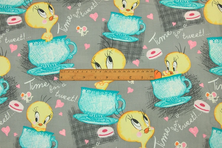 50*140cm Christmas Minnie Dalmatian snowman Cotton Sewing Fabric DIY Handmade Material Hometextile Patchwork Boy pants shirt