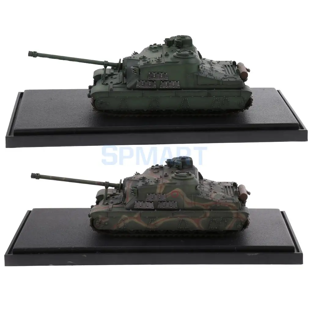 

2 Sets 1:72 Scale British A39 Tortoise Heavy Assault Tank Army Diecast Military Vehicle Model Collectibles