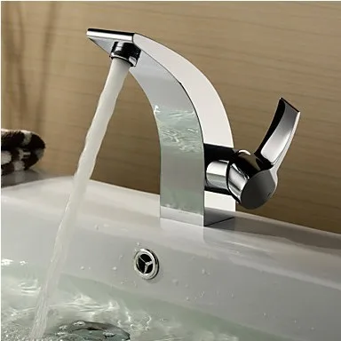 Proclinate-Bathroom-sink-basin-mixer-tap-chromed-polished-brass-spray-Faucet-BF059