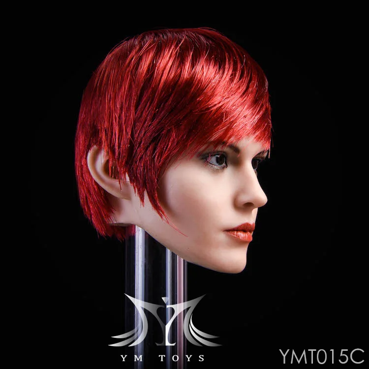 YMT015 1/6 масштаб женский фигурный Аксессуар Смешанные гонки красота голова скульптура жажда аксессуар модель для 12 "Новый Pinchen Suntan тело