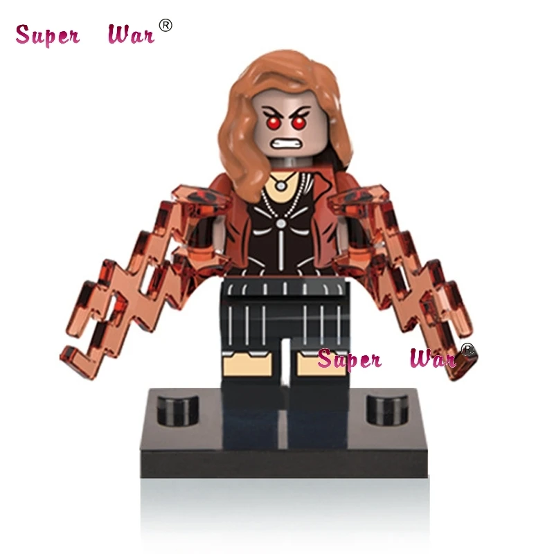 

Single Sale superhero marvel avengers Scarlet Witch building blocks action sets model bricks toys for children