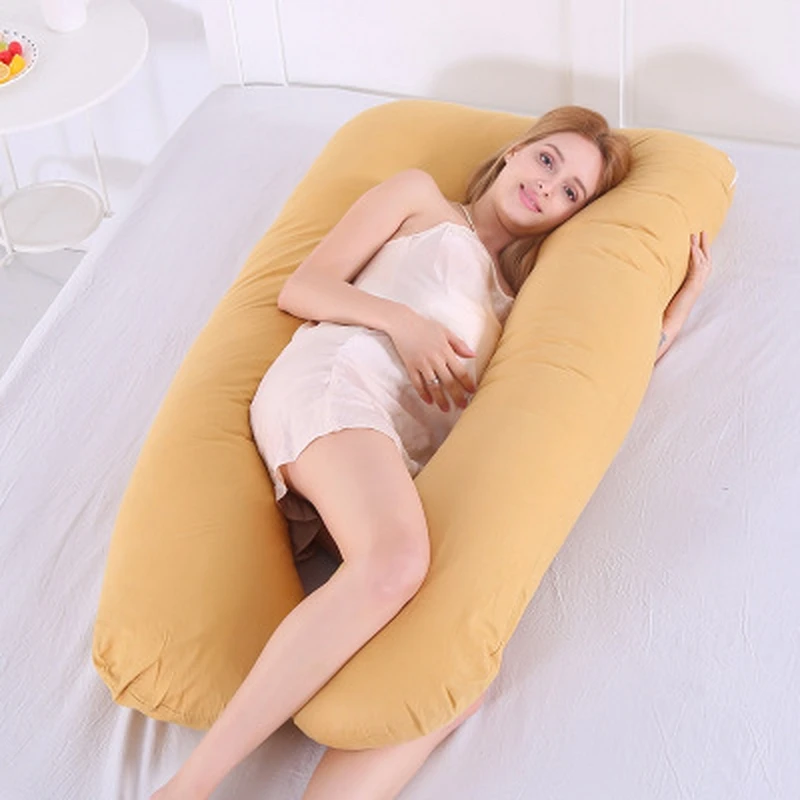 Длинная u-образная Подушка для беременных постельные принадлежности Удобная подушка для всего тела Женская индивидуальная Подушка для беременных и кормящих