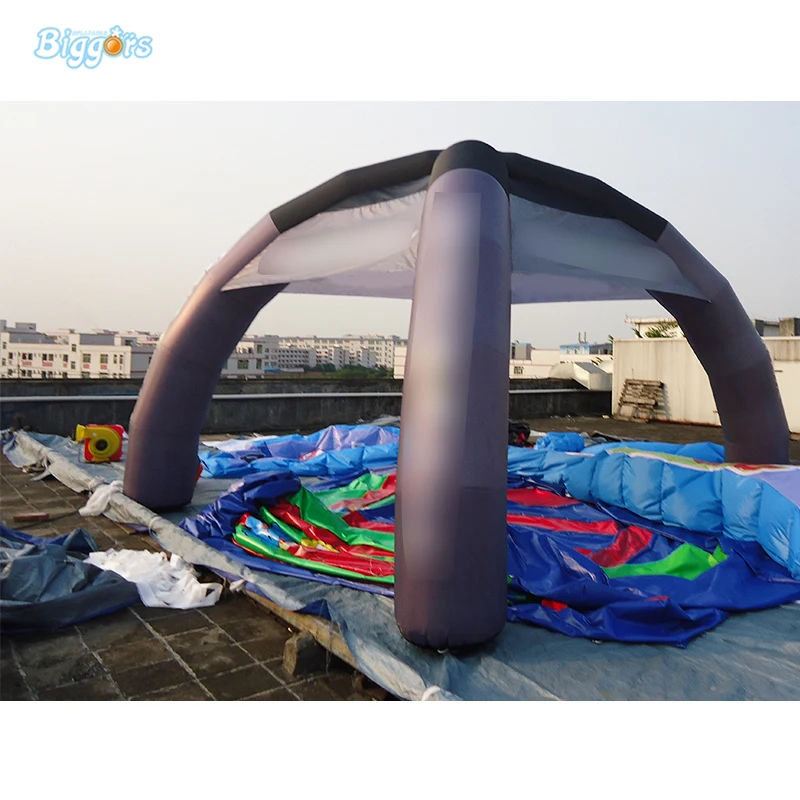 Outdoor Garage Tent Inflatable Tent With Blowers Tent With 4 Legs For