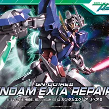 Bandai Gundam 58761 00 HG 1/144 R2 Exia Repair мобильный костюм Сборная модель наборы Аниме Фигурки игрушки для детей подарок