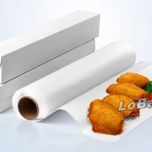 2 пачки/лот Прозрачный 5 м длинный антипригарное пергаментное масло для выпечки жиронепроницаемый рулонная бумага для барбекю гриль запеченный инструмент для жарки
