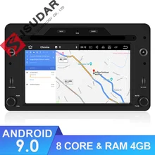 Isudar Car Multimedia player Android 9 2 Din Radio Automotivo Per Alfa/Romeo/Spider/Brera/159 sportwagon DVD GPS Octa Core DSP