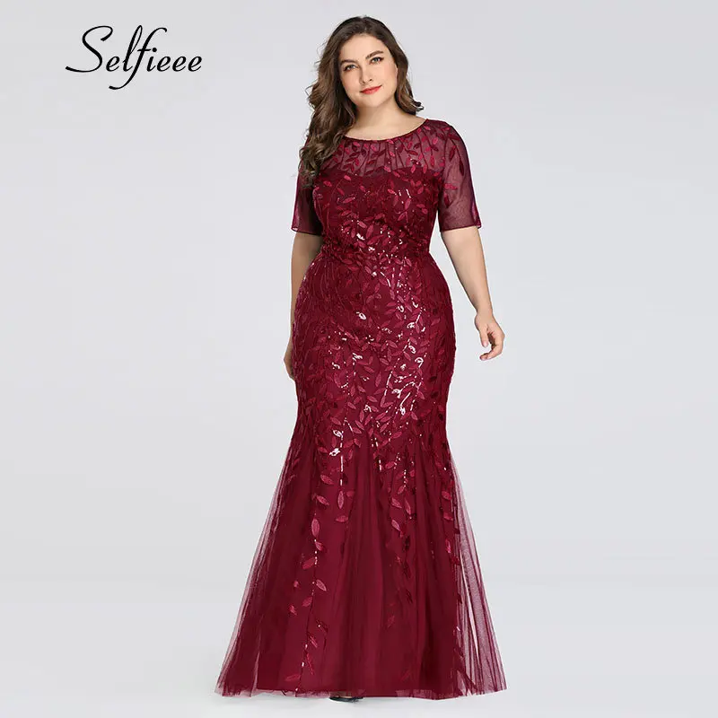 Robe Longue Elegant Mermaid O Neck Short Sleeve Summer Maxi Dress Bodycon Plus Size Dress Woman Party Night Robe Femme Vestidos Robe Longue Elegant Mermaid O Neck Short Sleeve Summer Maxi Dress Bodycon Plus Size Dress Woman Party Night Robe Femme Vestidos