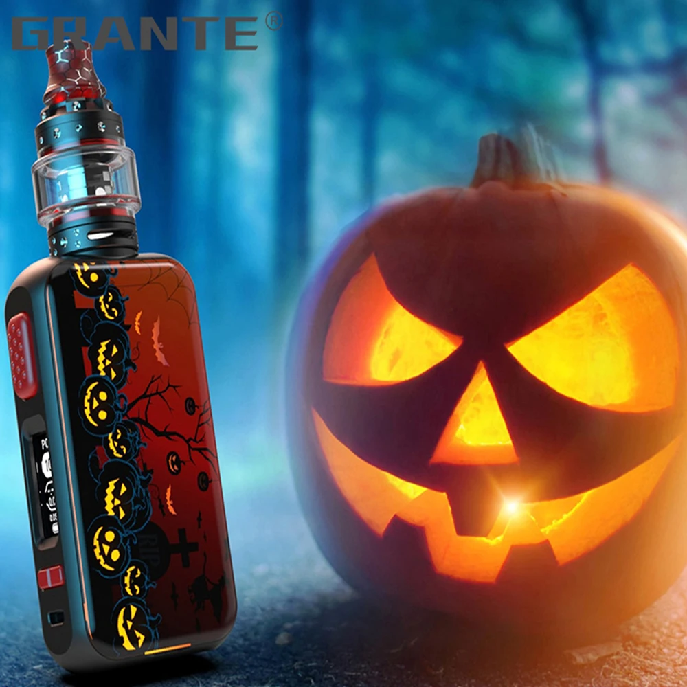 Grante Vape Box Mod Kit 3.5ml Top Filling Atomizer With 0.5 ohm Coil Without 18650 Battery Vape Mod Vaporizer VS SMOK X-Priv Kit44