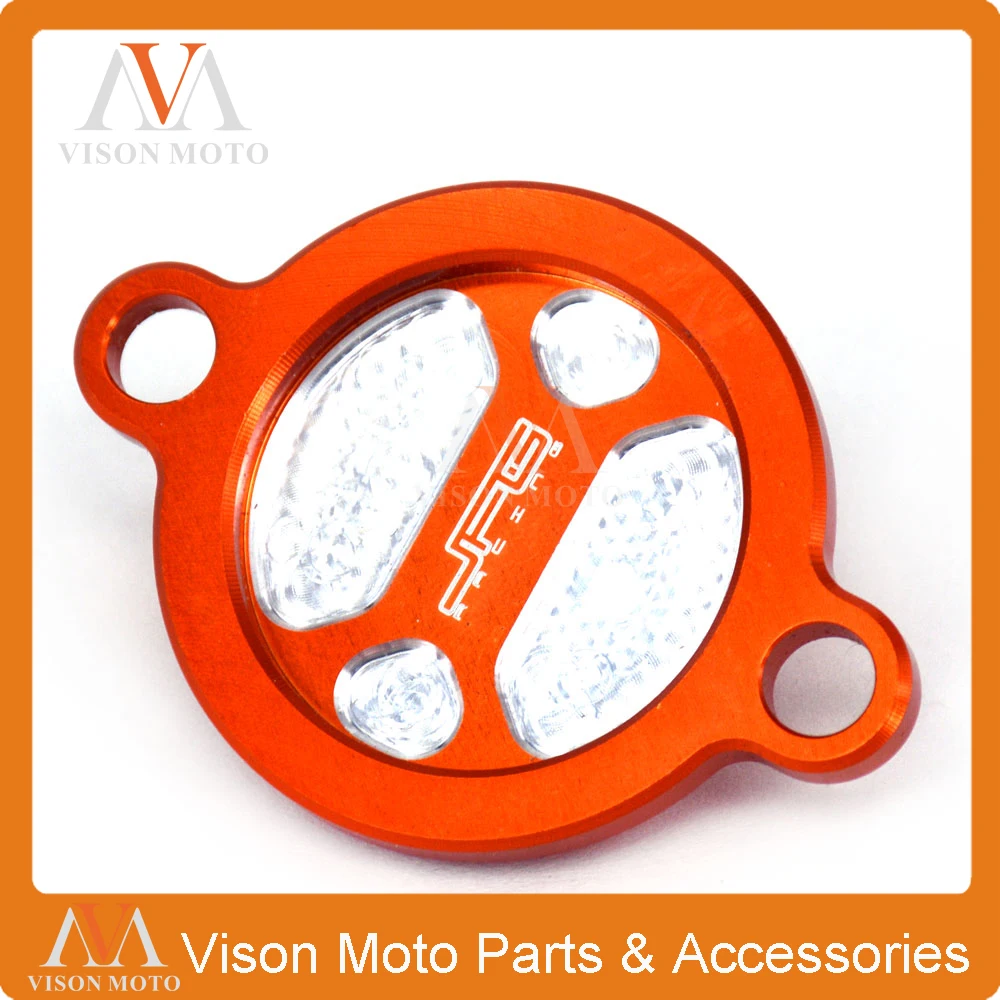 CNC Заготовка масляный фильтр крышка Крышка для KTM SX250F XC250F EXC250F XCF250W SX350F EXC350F XC350F XCF350W