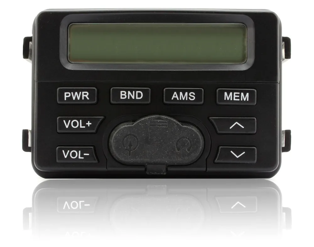 

Motorcycle handlebar mp3 amplifier LCD display alarm AUX input 12V