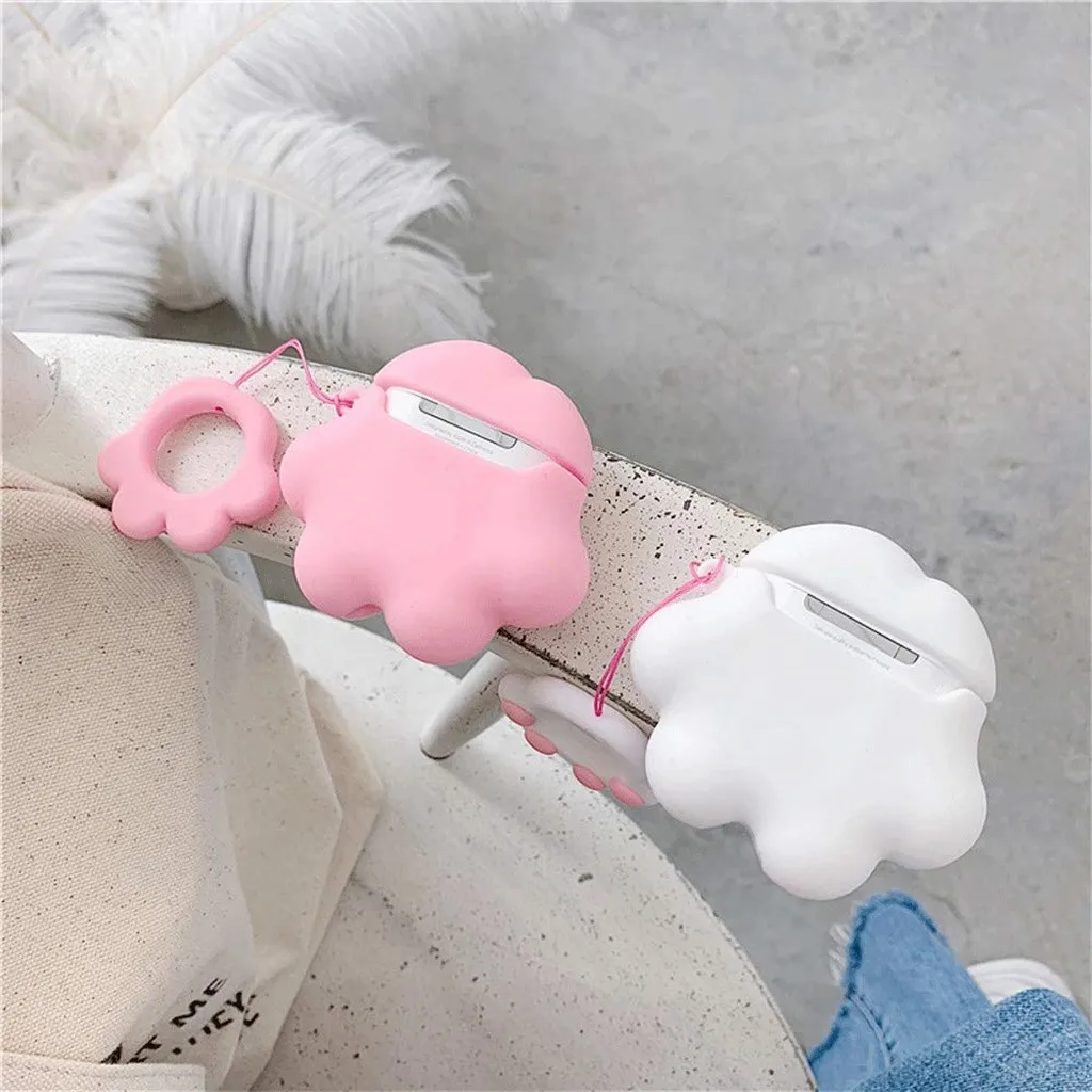 Чехол для наушников Защитный силиконовый чехол Apple Air pods с милым дизайном собаки