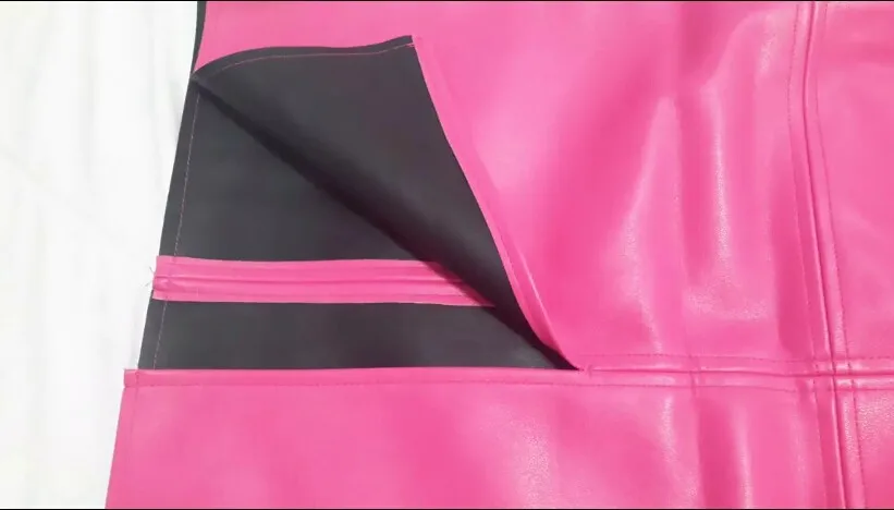 Женская кожаная юбка осень зима Женская юбка-карандаш из искусственной кожи s сексуальная юбка из искусственной кожи черная розовая Офисная Женская юбка