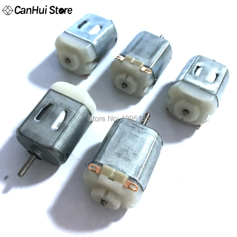 3Pcs Miniature DC Motor DIY Toy 130 Small Electric Motor 3V to 6V Low Voltag_cP2 