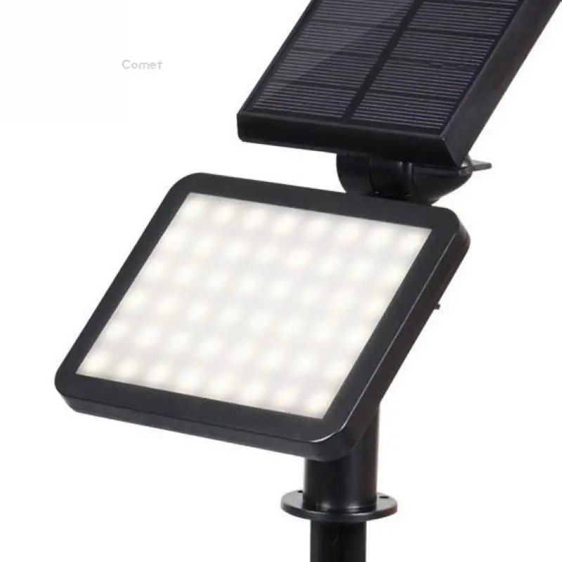 1 шт. 48LED Солнечный мощность Spotlight сад декоративная лампа для сада огни Открытый водостойкий