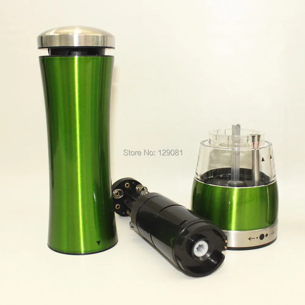 Электрическая мельница для зеленого перца из нержавеющей стали|pepper mill|mill pepperpepper