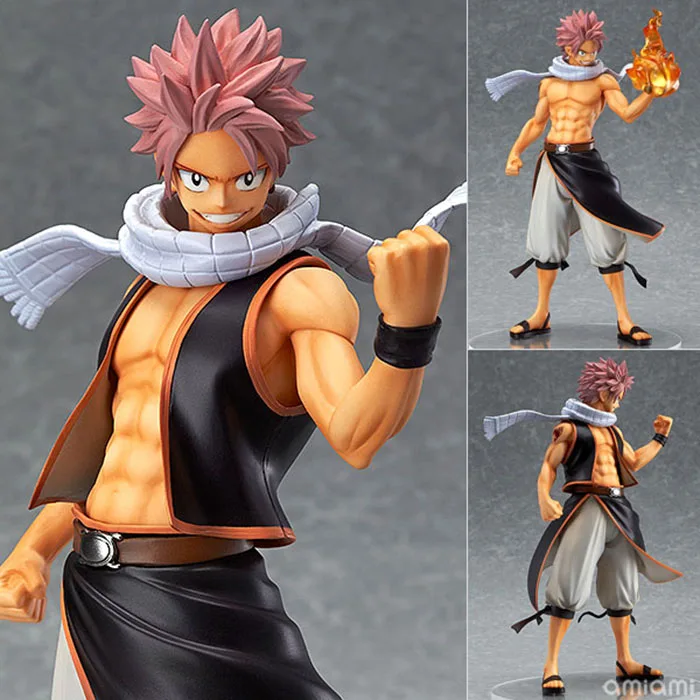 

Anime Fairy Tail Natsu 1/7 Scale Painted PVC Figure Collectible Model Toy 23cm FTFG012