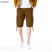 Разгрузочные жилеты в европейском и американском стиле, новинка, мужские шорты, большие размеры, свободные, короткие, мужские, повседневные, Карго, бермуды, мужская одежда