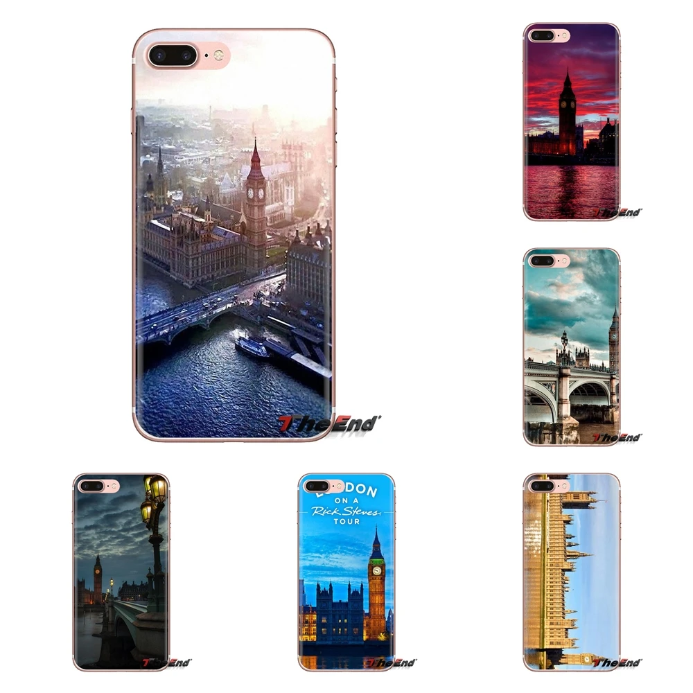 Лондонский дом для Huawei G7 G8 P7 P8 P9 P10 P20 P30 Lite Mini Pro P Smart Plus 2017 2018 2019 силиконовые чехлы