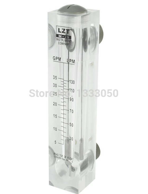 

Free Shipping 1" PT Thread Input 5-35 GPM Water Liquid Flow Measuring Flowmeter