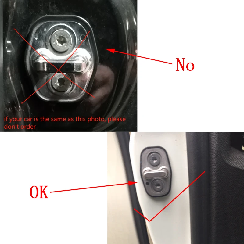 Murah Stainless Steel Door Lock Gesper Pelindung Penutup Auto Case untuk Peugeot RCZ Coupe R R Bimota GT Line 2011  2015 Mobil Styling