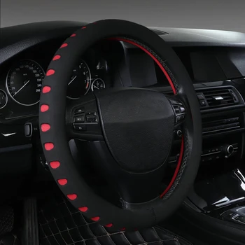 

38cm Car Steering Wheel Cover 5 Colors Anti-Slip Elastic EVA Steer Wheel Sleeve Protector Funda Volante Auto volante