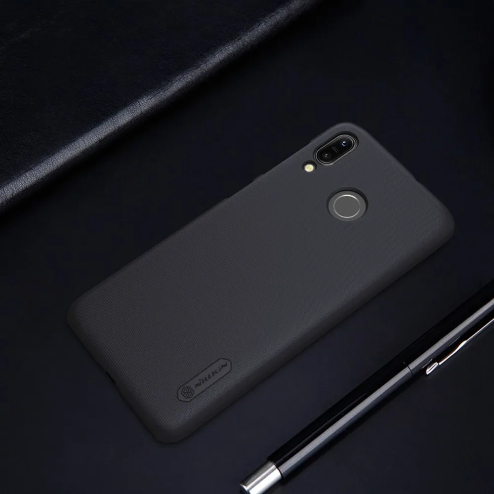 В наличии черный оригинальный матовый чехол NILLKIN для asus Zenfone Max ZB555KL жесткая задняя