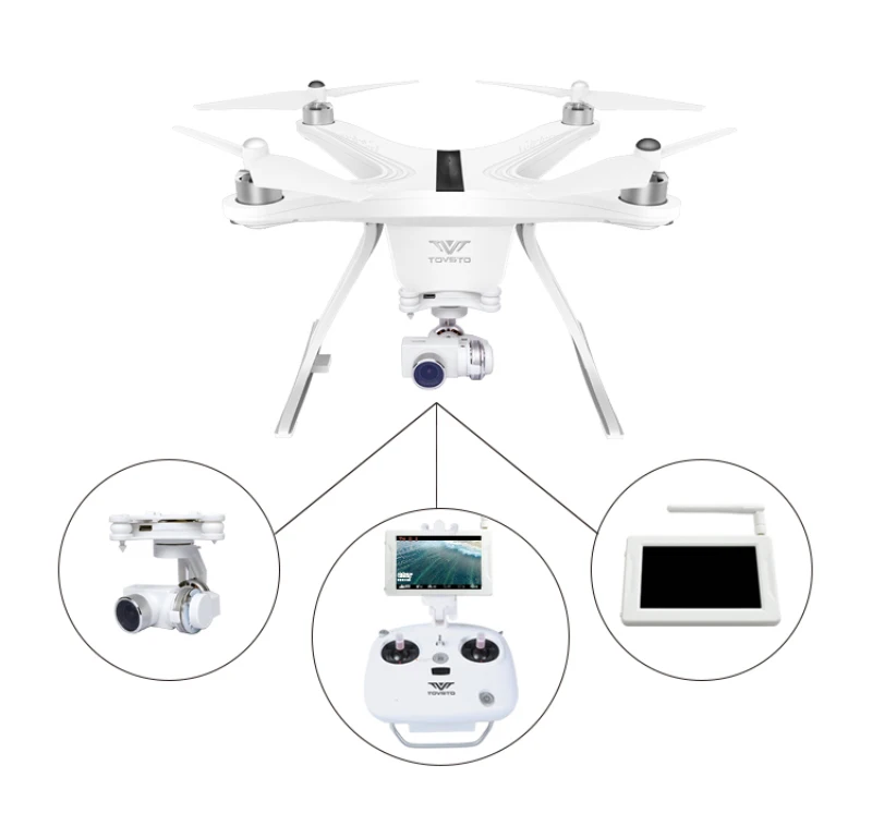 Профессии 5 8g FPV монитор gps Радиоуправляемый Дрон Улуру камера HD 4k 3 оси Gimbal 8ch