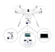 Profesi 5.8G FPV Monitor GPS rc Drone Uluru 4 k HD Kamera 3 Axis Gimbal 8ch intelijen udara rc Quadcopter vs Hubsan X4 H480