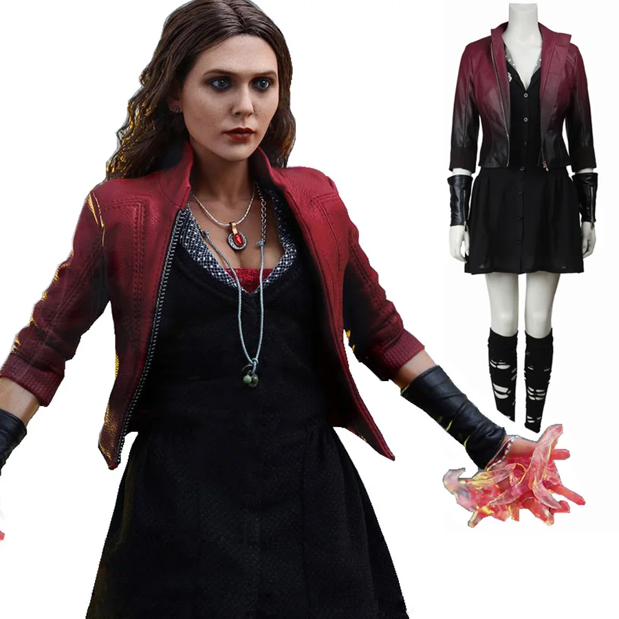 Scarlet Witch Wanda Maximoff Costume Captain America Civil War The